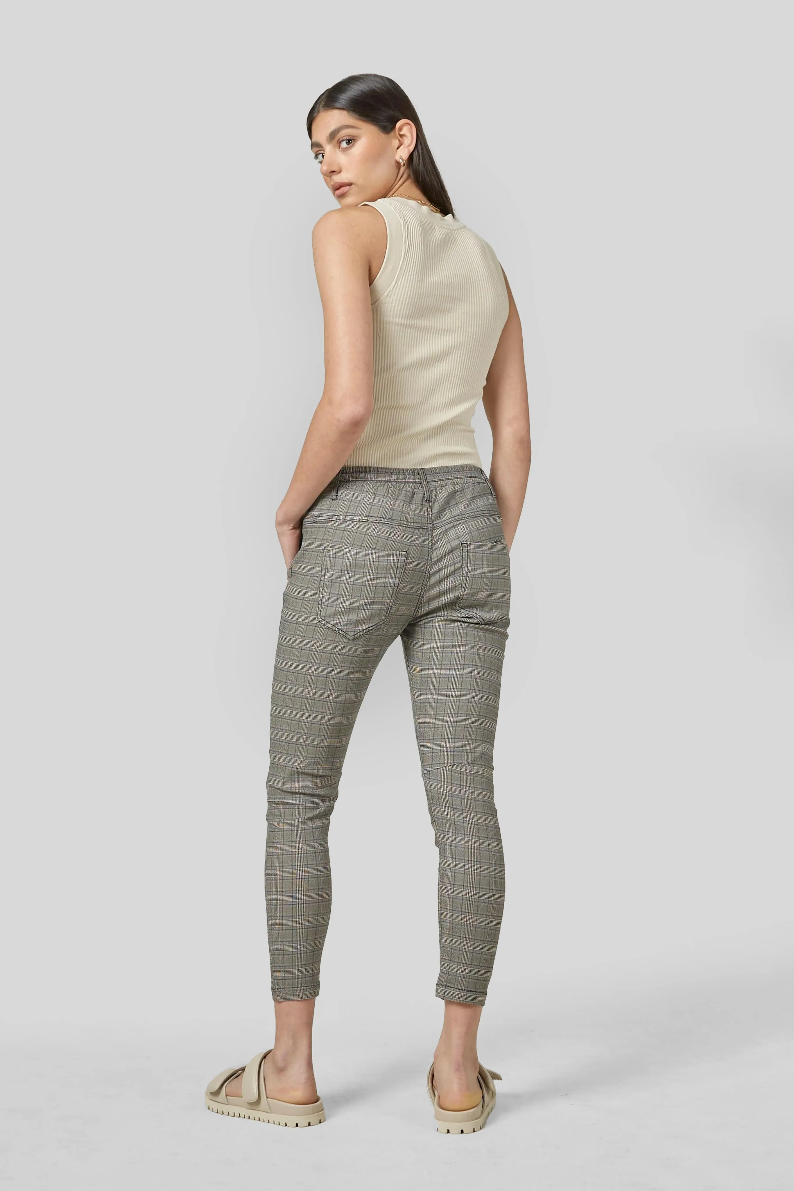 Active Vintage Cobalt Check Jeans
