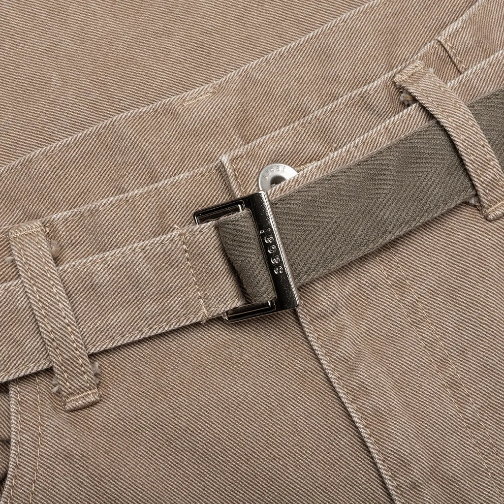 Belted Jeans - Beige