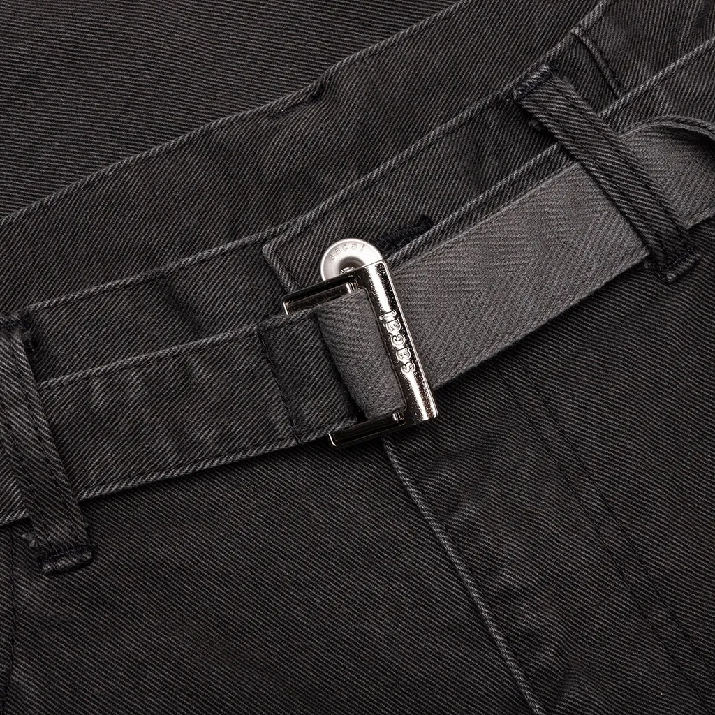 Belted Jeans - Gray