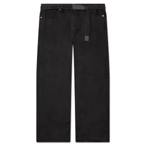 Belted Jeans - Gray