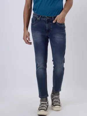 Blue Washed Rider Fit Jeans | JadeBlue