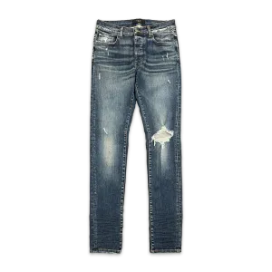 Broken Denim Jeans Deep Classic