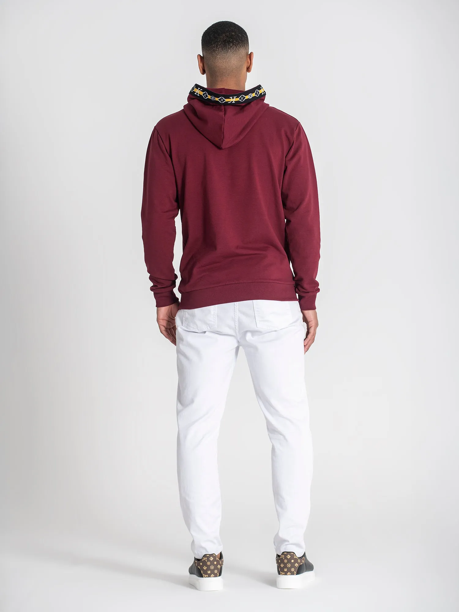 Burgundy Trail Hoodie