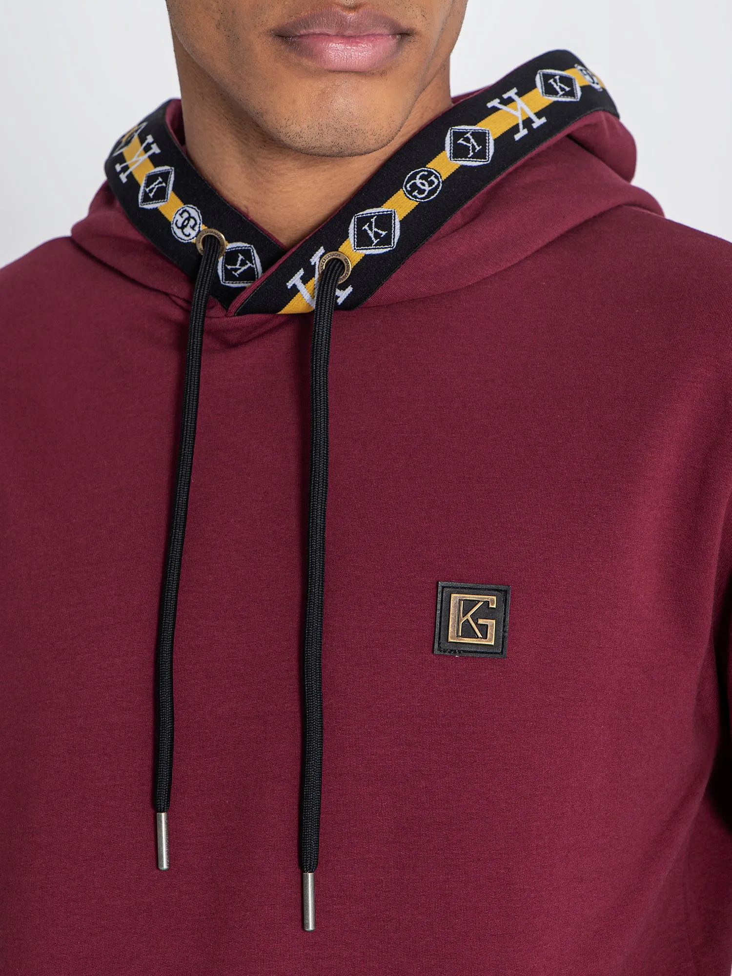 Burgundy Trail Hoodie