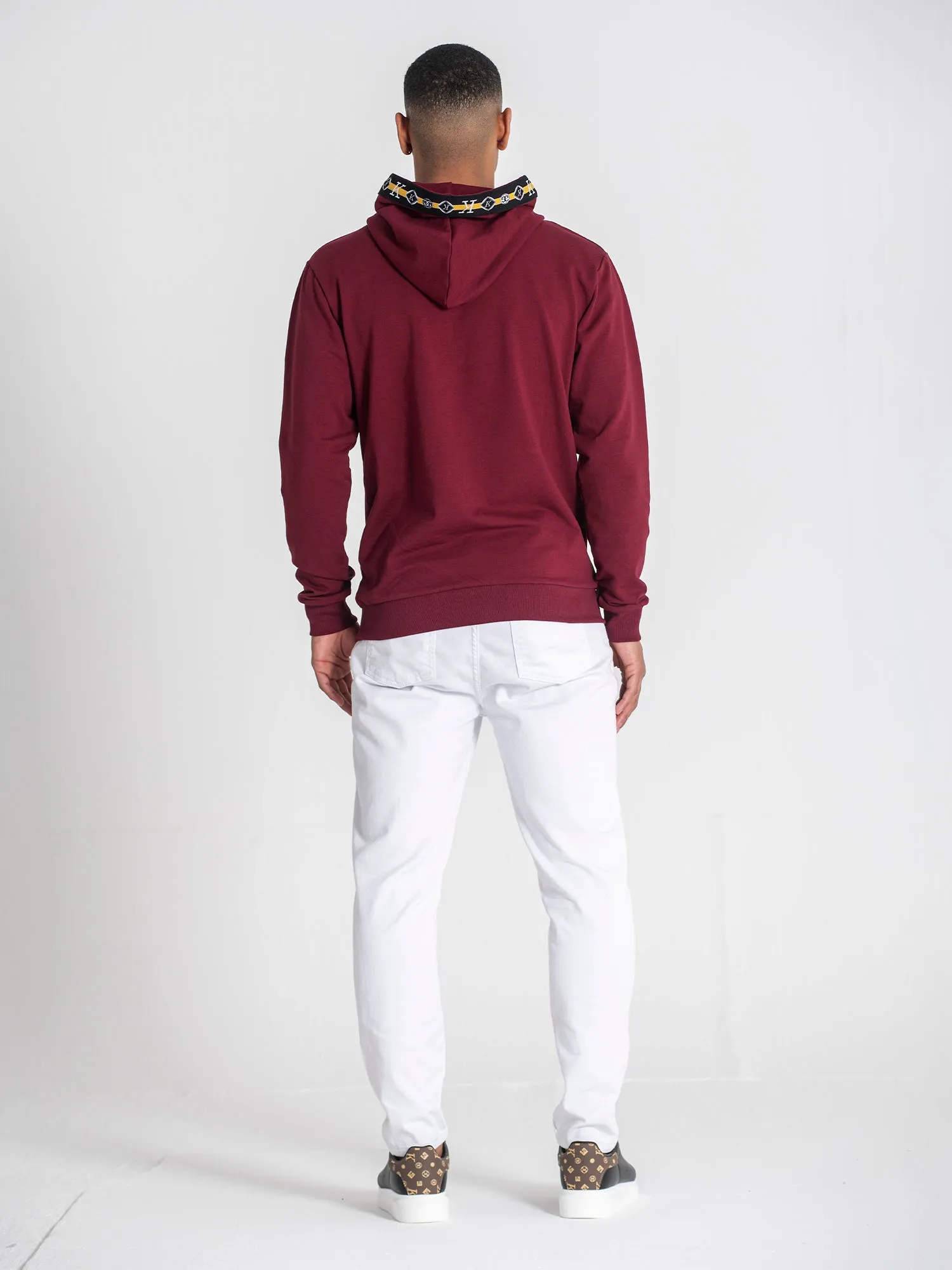 Burgundy Trail Hoodie