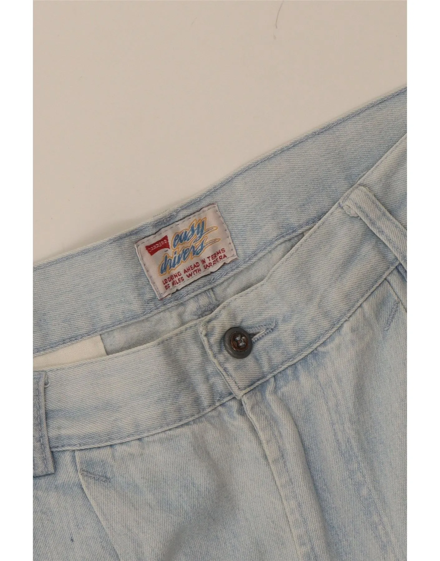 CARRERA Womens Pegged Straight Jeans W34 L30 Blue Cotton