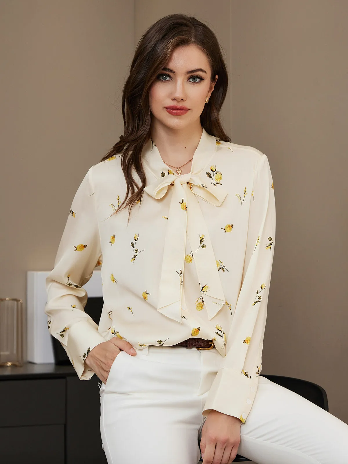 Clearance (US Warehouse) - Floral Pattern Cute Women Shirt