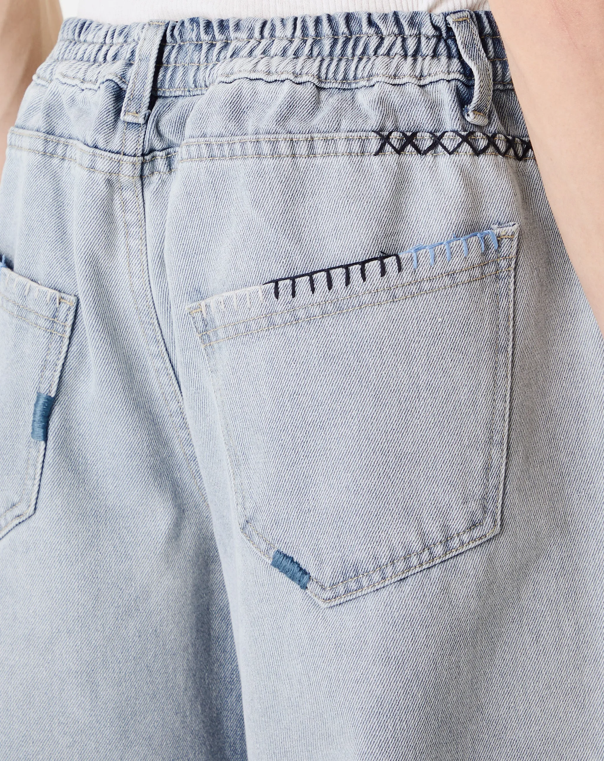 Embroidery Of Disruption Denim