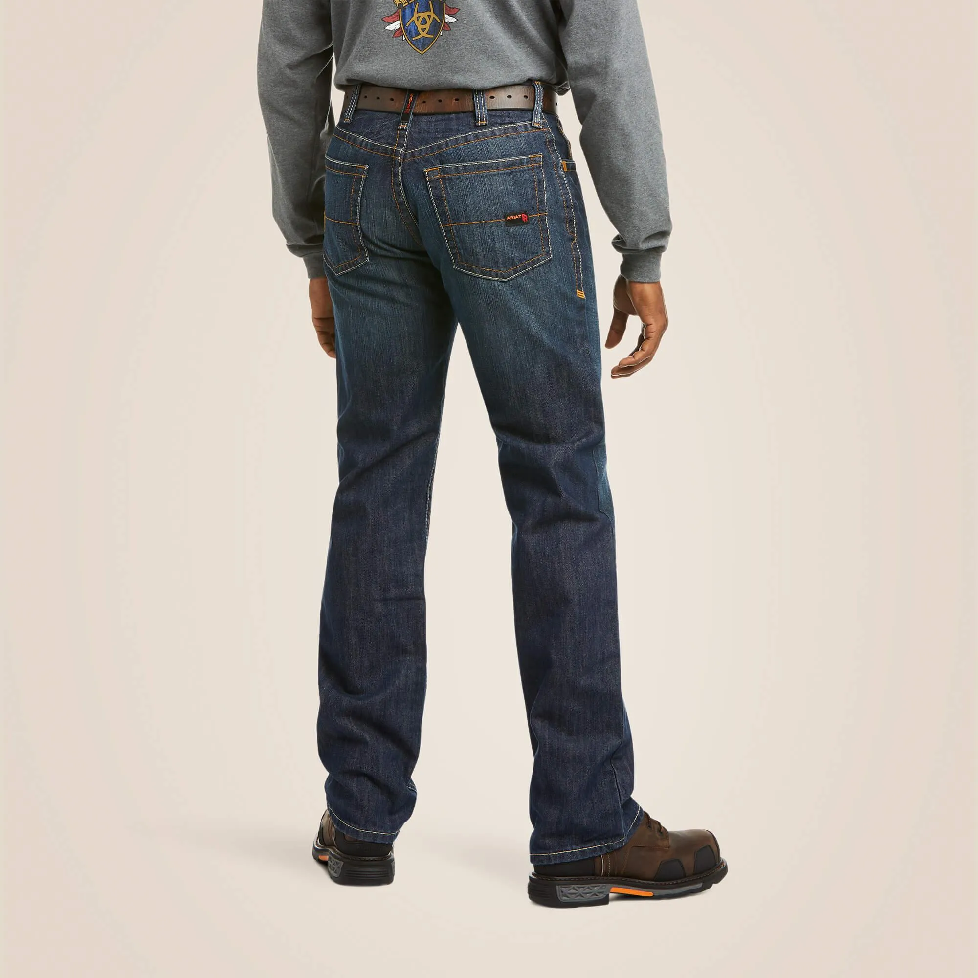 FR M4 Relaxed Basic Boot Cut Jean - Shale