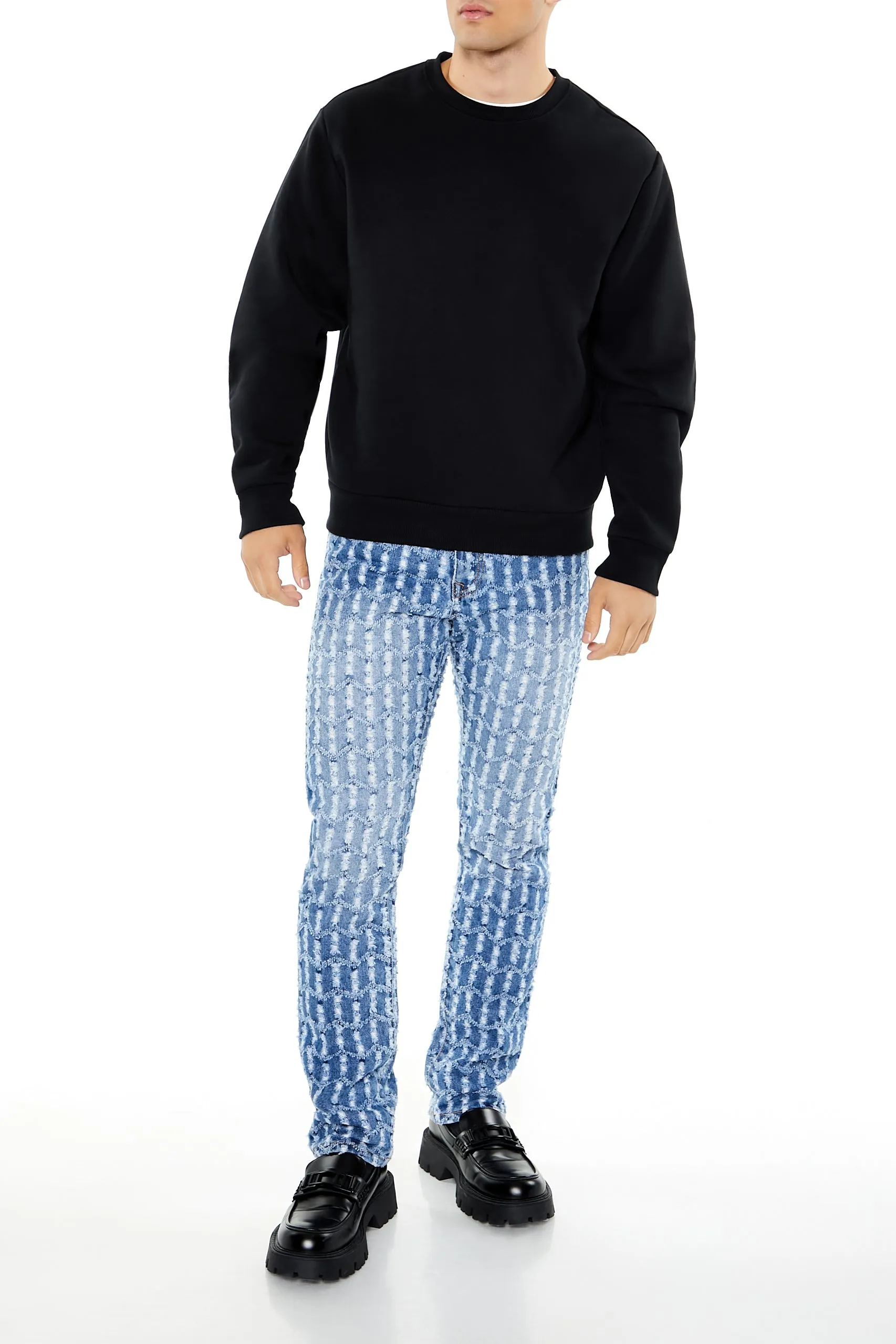 Frayed Slim Fit Jean