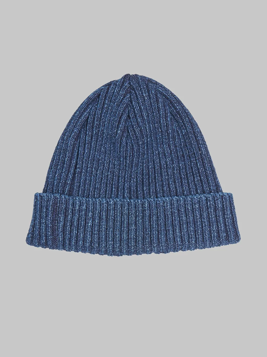 Fullcount 6817 Rib Watch Cap Indigo