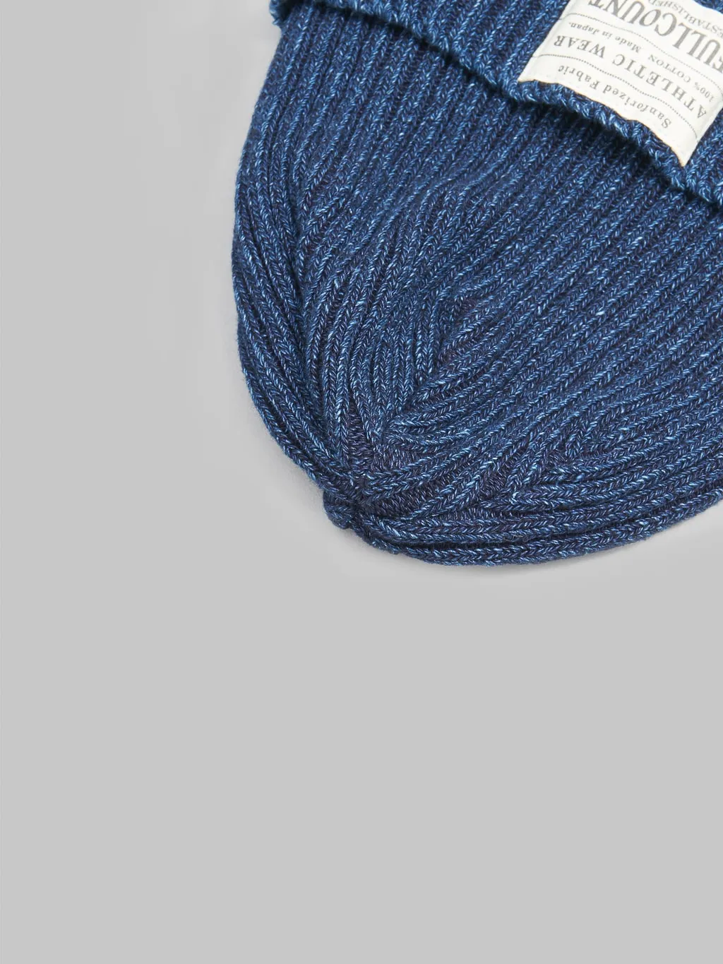 Fullcount 6817 Rib Watch Cap Indigo