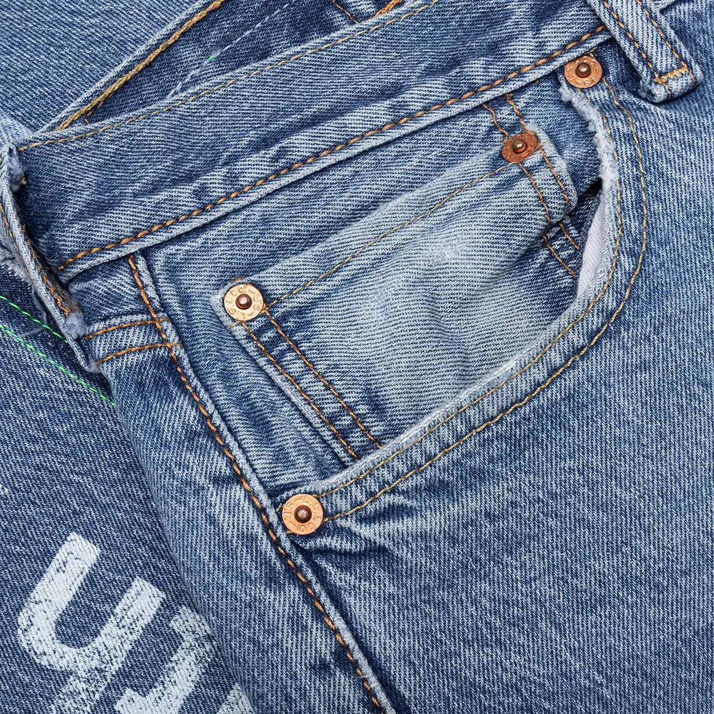 Gentlemen's Denim Pants - Indigo