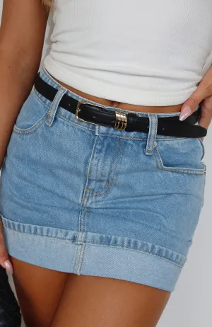 Hudson Belt Black/Gold
