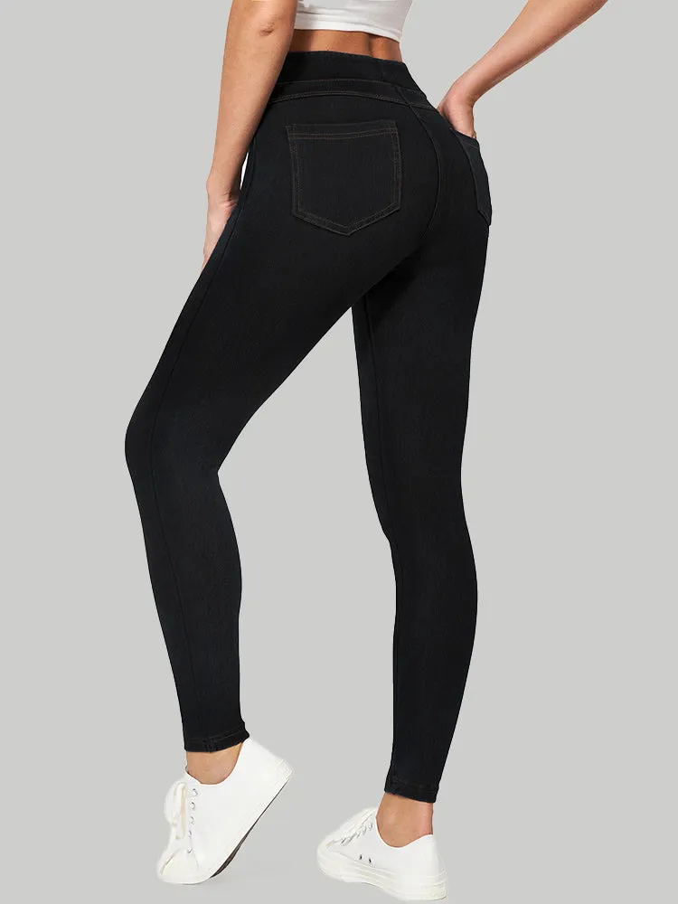 IUGA FlexDenim® High Waist Stretchy Knit Jeggings for Women
