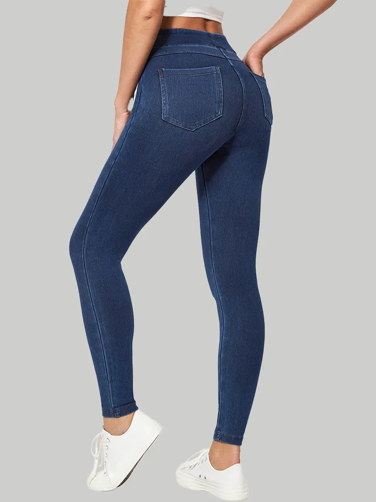 IUGA FlexDenim® High Waist Stretchy Knit Jeggings for Women