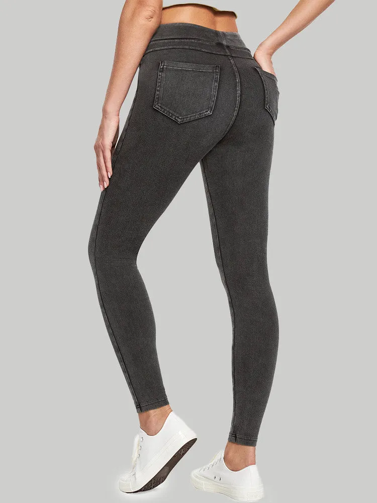 IUGA FlexDenim® High Waist Stretchy Knit Jeggings for Women