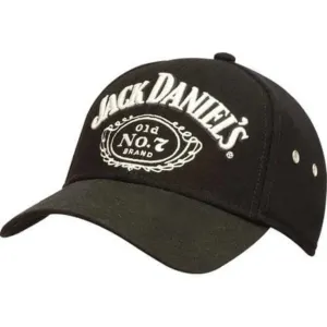Jack Daniels Grey and Black Embroidered (JD77-119) - Ball Cap