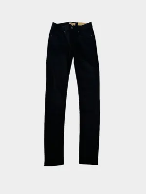 Jeans Neri Slim Fit In Denim Stretch
