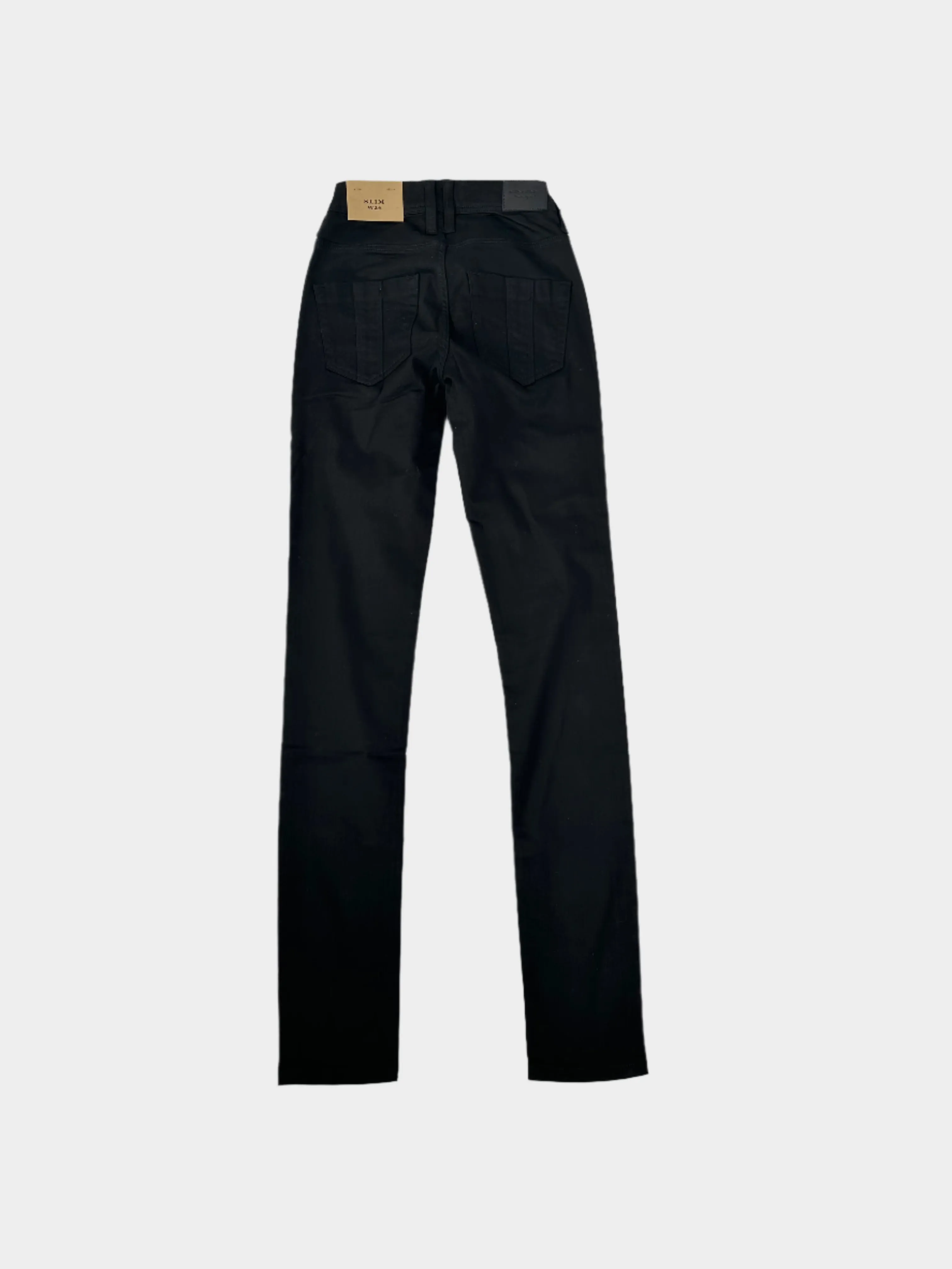 Jeans Neri Slim Fit In Denim Stretch
