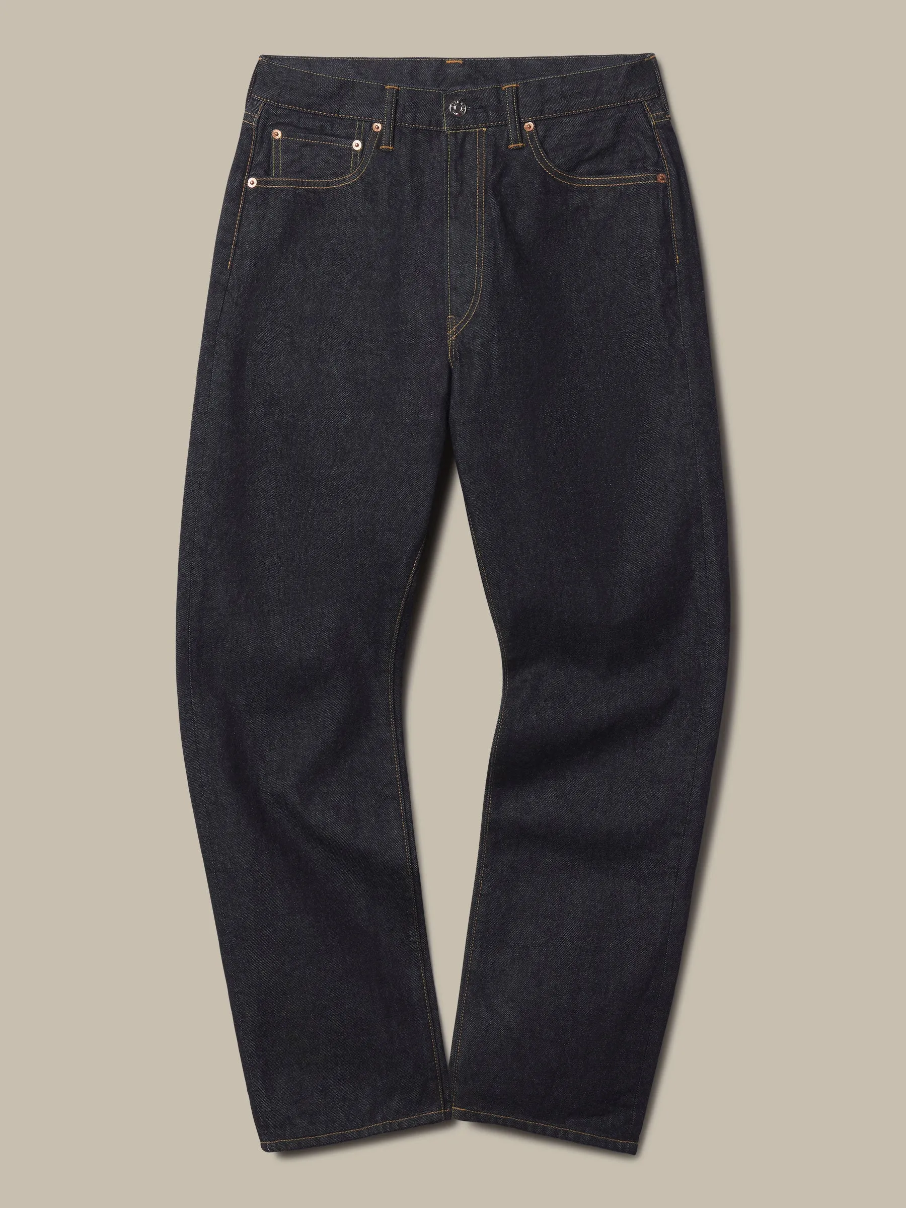 J.PRESS x BUCK MASON 5 POCKET JAPANESE DENIM JEANS - BLUE