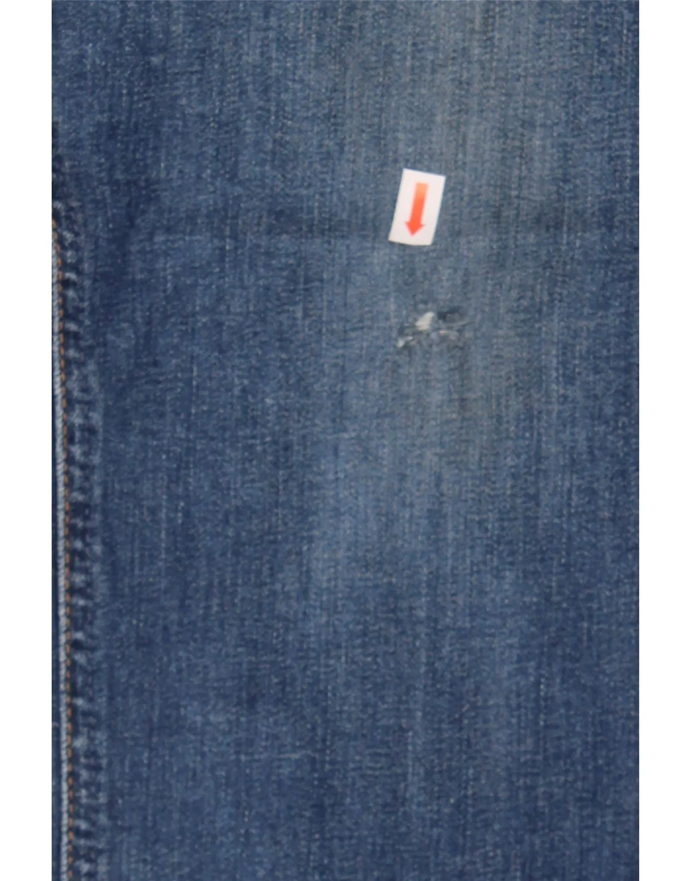 LEE Mens Daren Zip Fly Slim Jeans W31 L32 Navy Blue Cotton