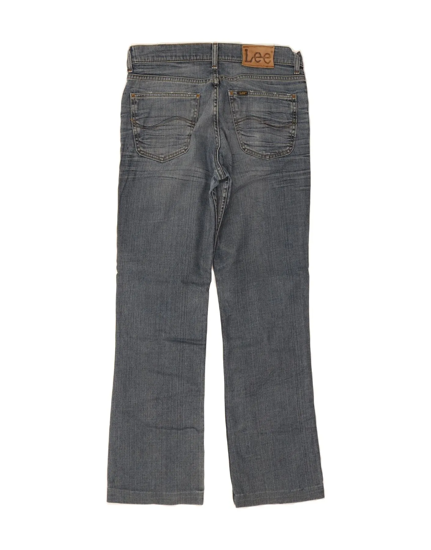 LEE Mens REED Straight Jeans W34 L31 Blue Cotton