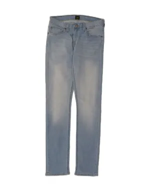 LEE Womens Jade Slim Jeans W29 L32 Blue Cotton