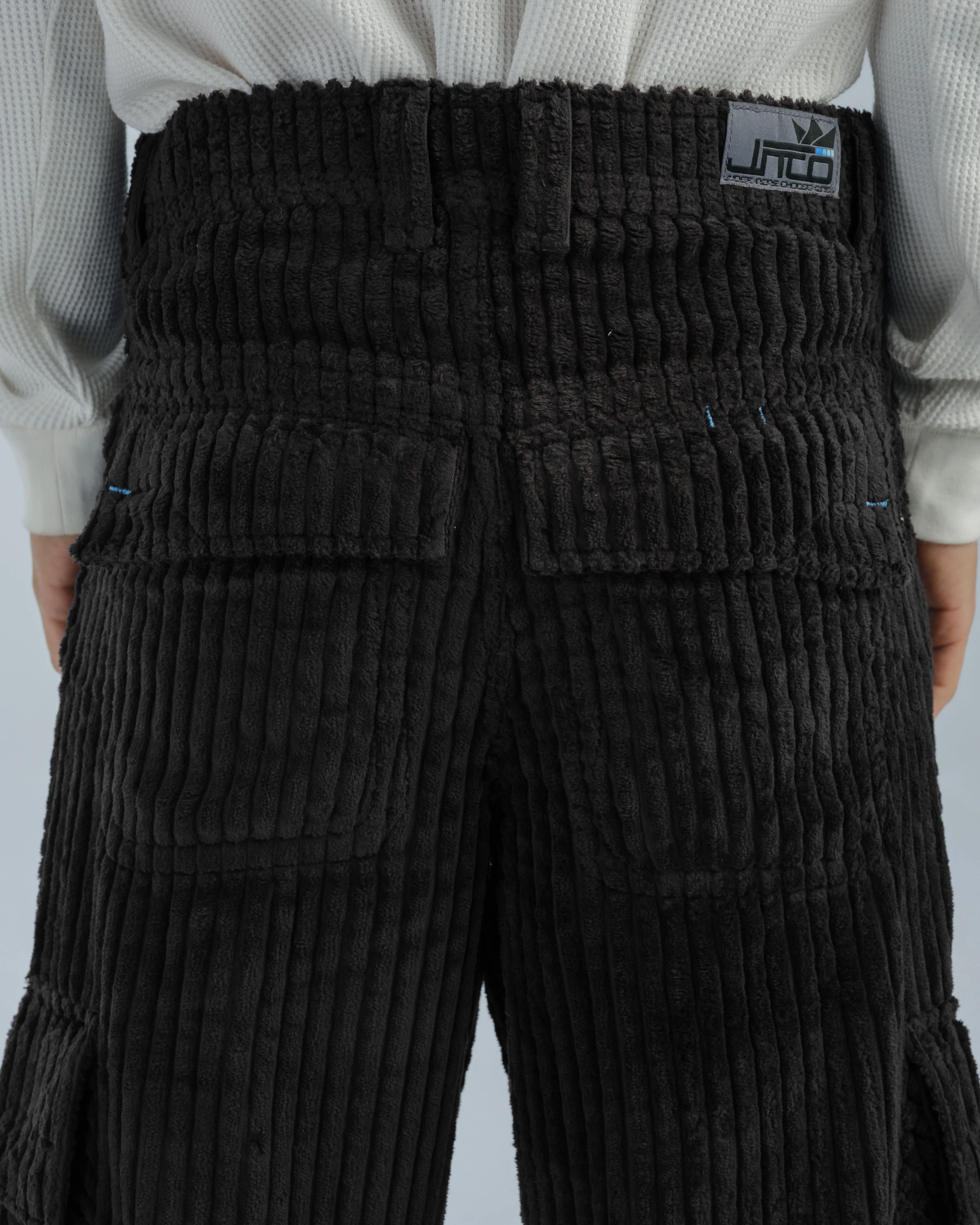 Legacy. 24". 2 Wale Corduroy. Black.