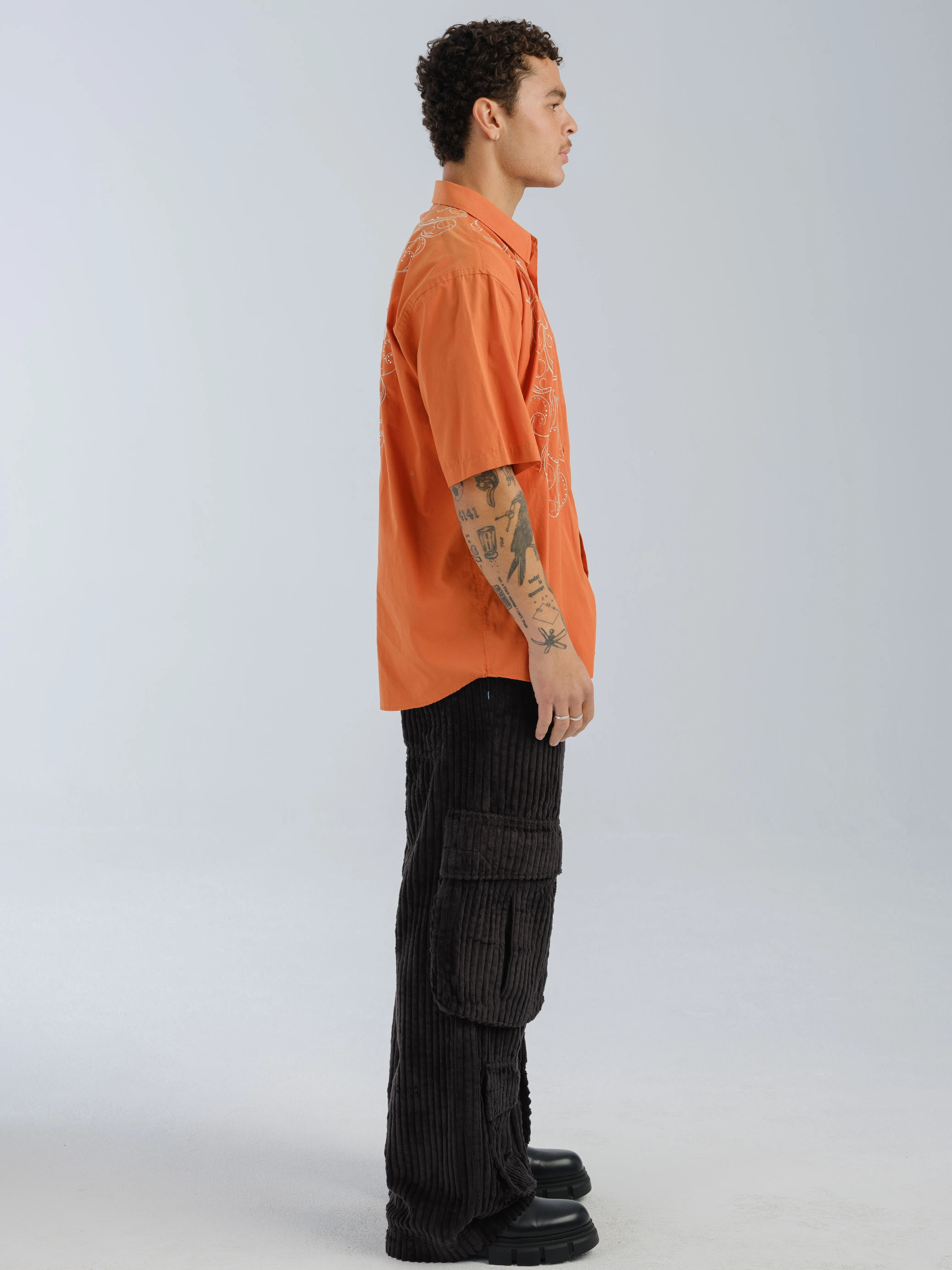 Legacy. 24". 2 Wale Corduroy. Black.
