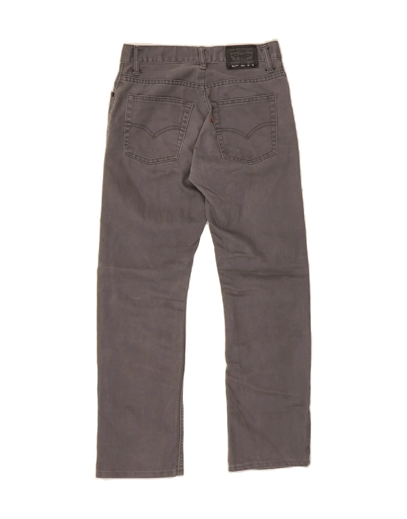LEVI'S Boys 511 Slim Jeans 15-16 Years W29 L29 Grey Cotton