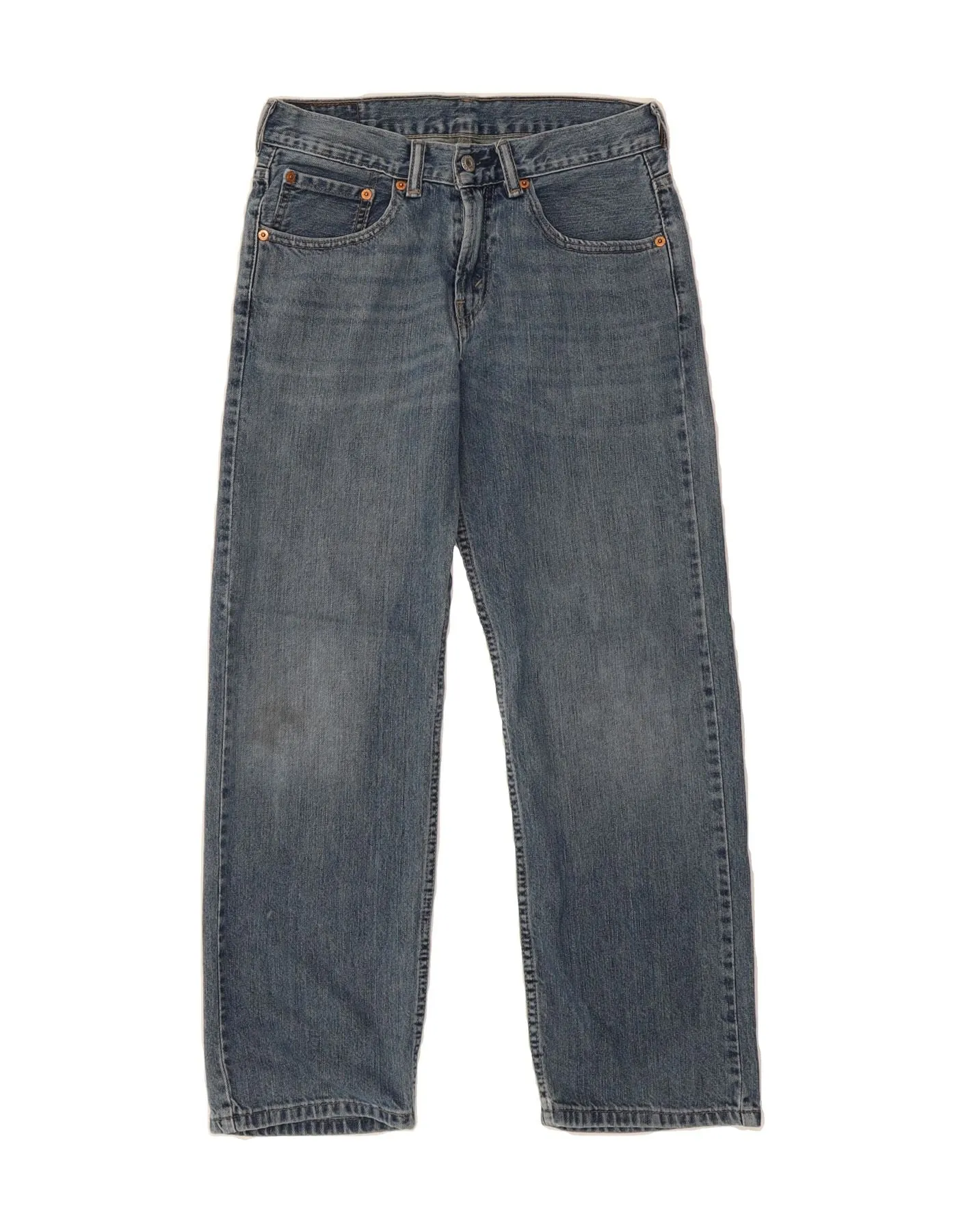 LEVI'S Boys 550 Relaxed Fit Straight Jeans 15-16 Years W28 L28 Blue Cotton