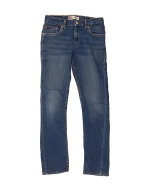 LEVI'S Girls 511 Slim Jeans 15-16 Years W28 L30 Blue Cotton