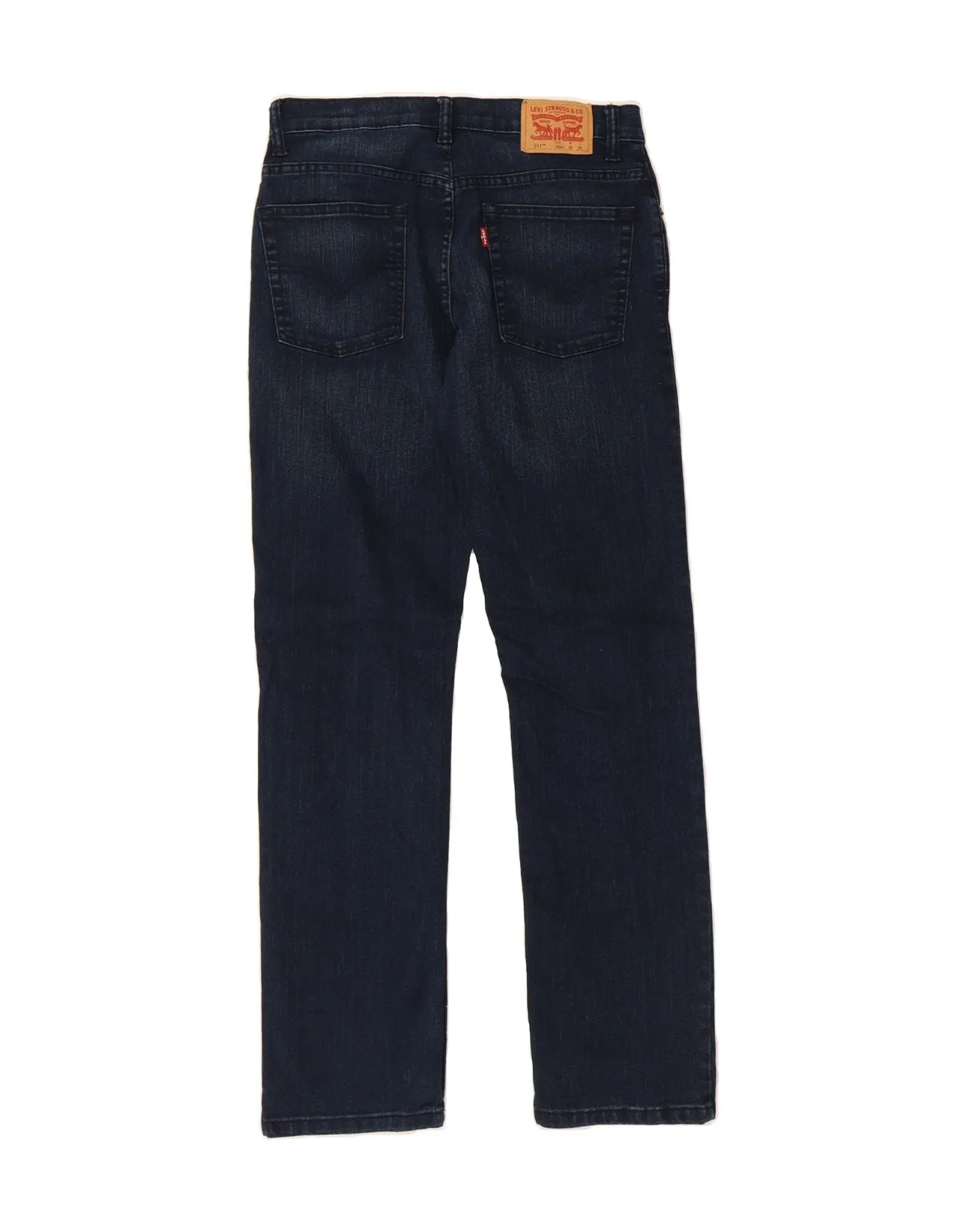 LEVI'S Girls 511 Slim Jeans 15-16 Years W29 L29 Navy Blue Cotton