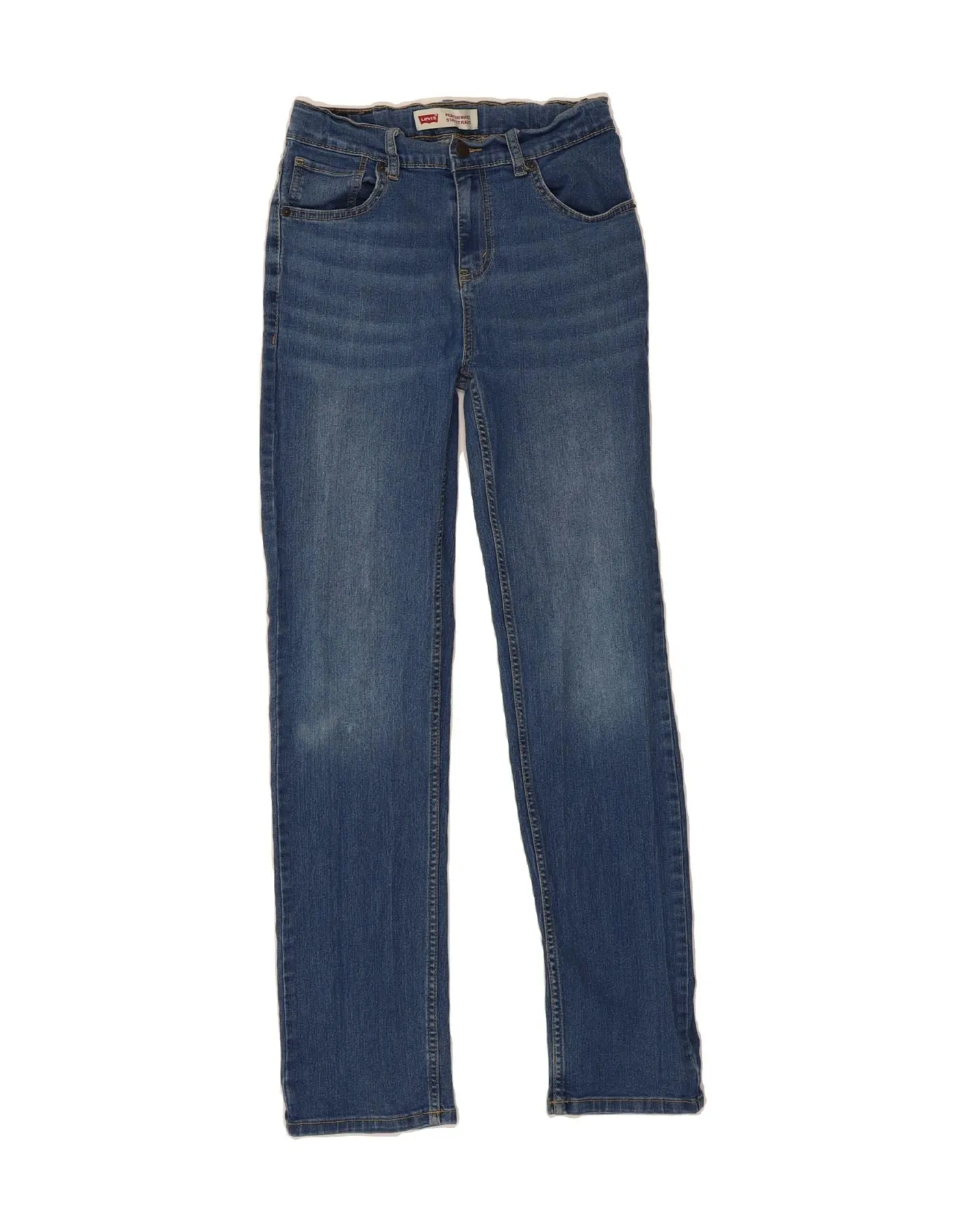 LEVI'S Girls 514 Straight Jeans 15-16 Years W29 L31 Blue Cotton