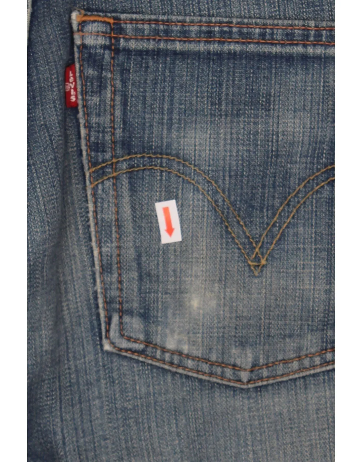 LEVI'S Mens 507 Bootcut Jeans W32 L34 Blue