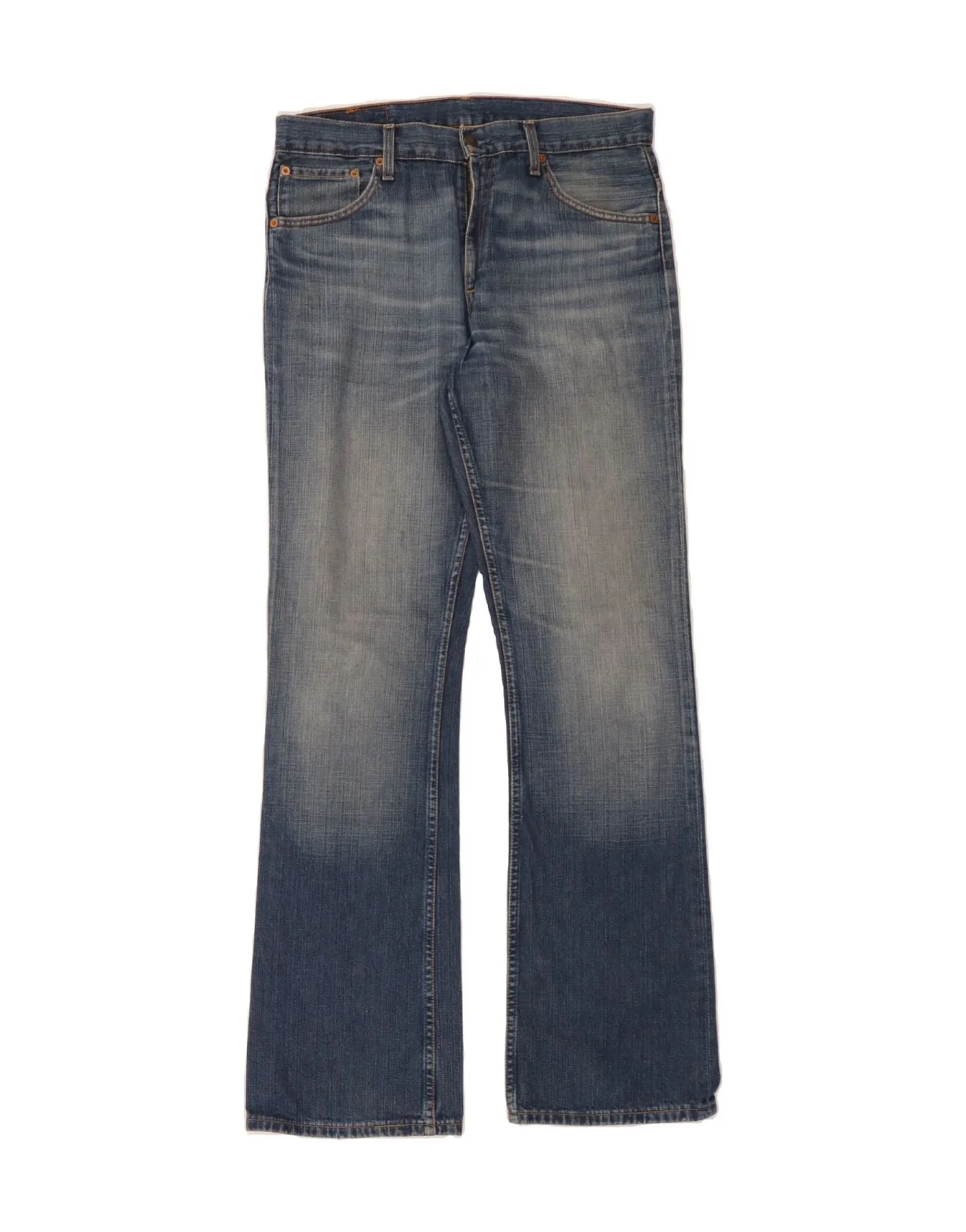 LEVI'S Mens 507 Bootcut Jeans W32 L34 Blue