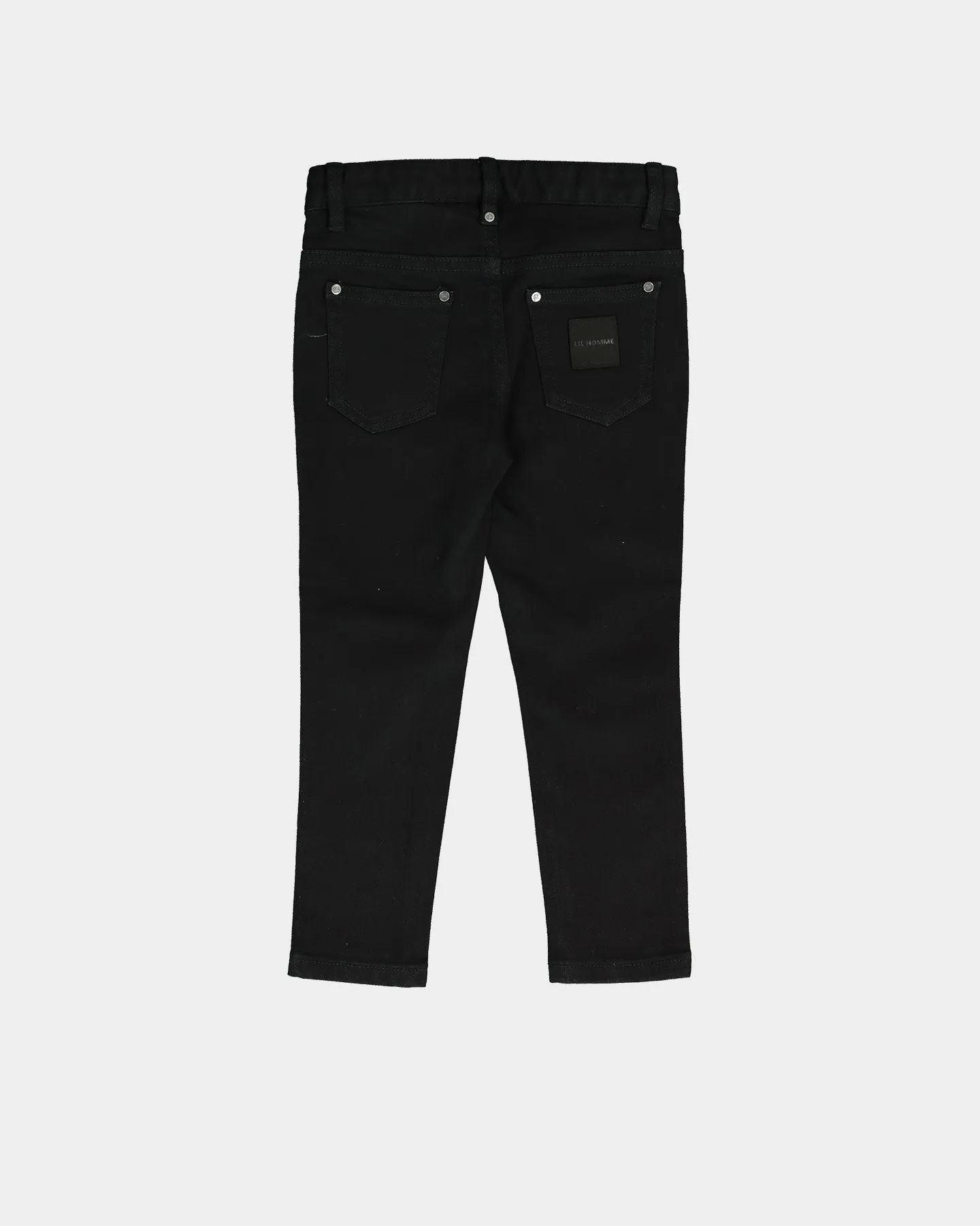 Lil Homme Kid's Tradition Skinny Jean Black