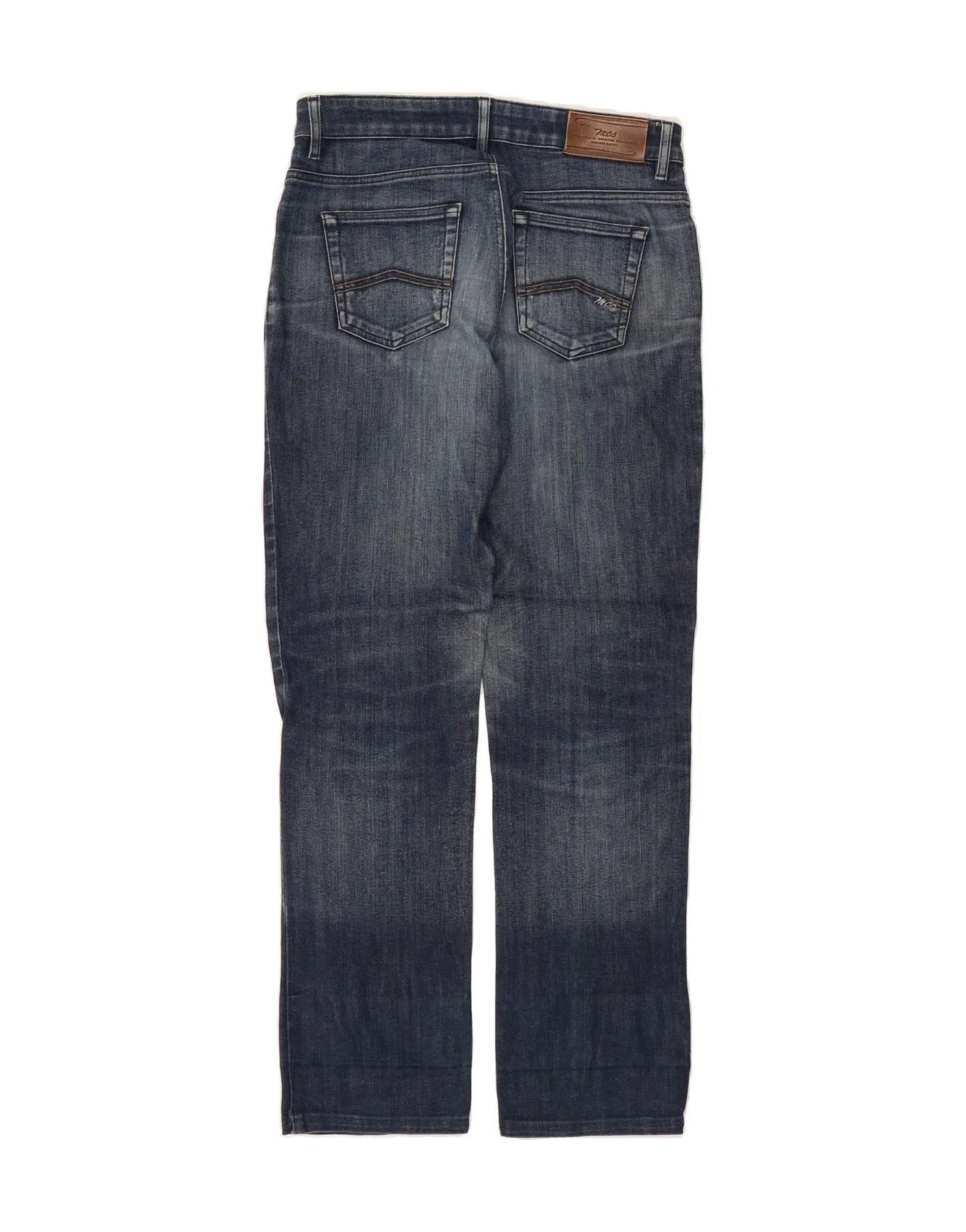 MARLBORO CLASSICS Womens Straight Jeans W30 L31 Blue Cotton
