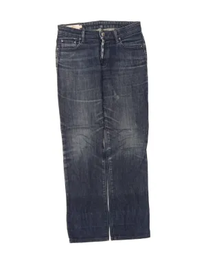 MARLBORO CLASSICS Womens Straight Jeans W30 L31 Blue Cotton