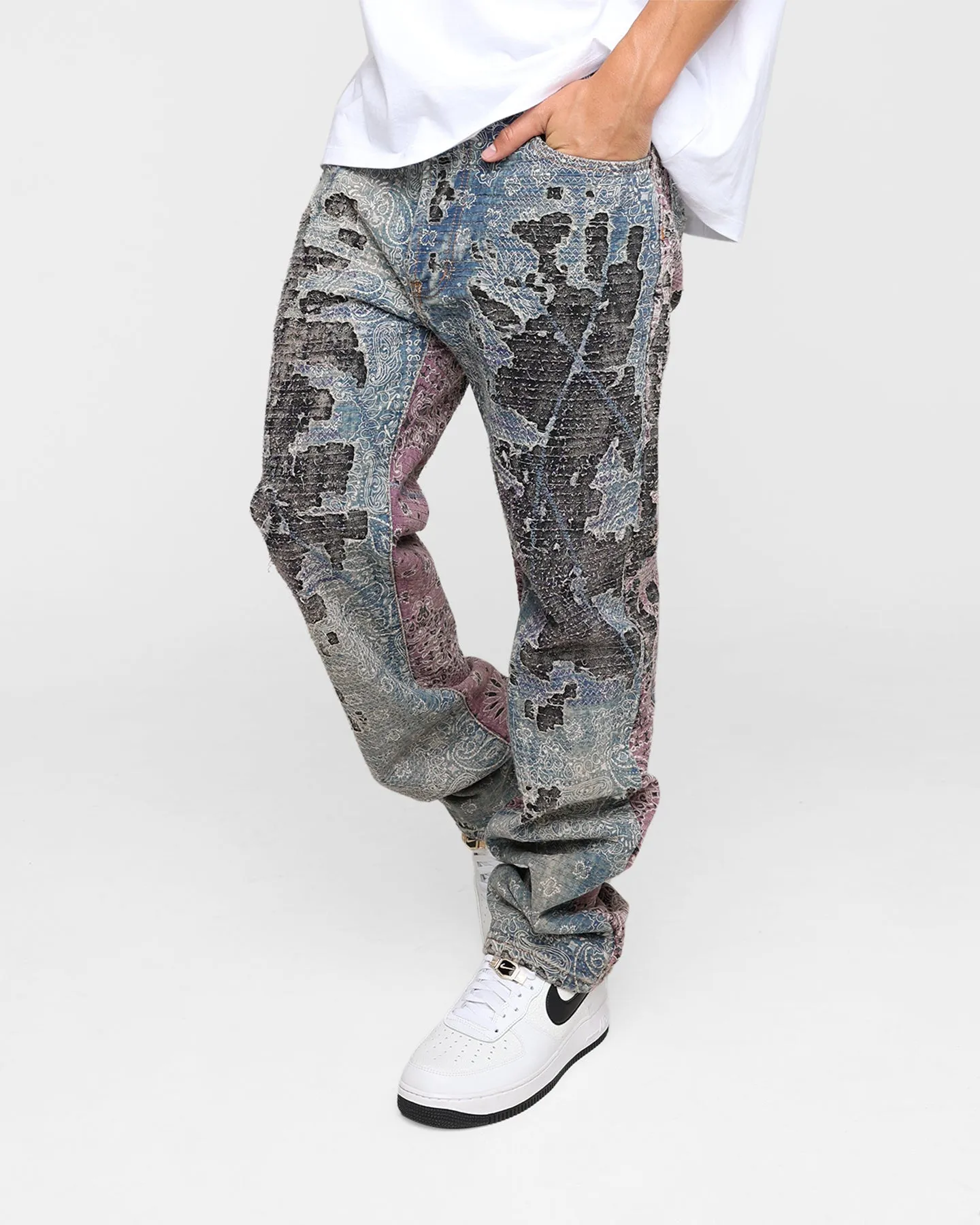 MNML V488 Boro Denim Jeans Multi