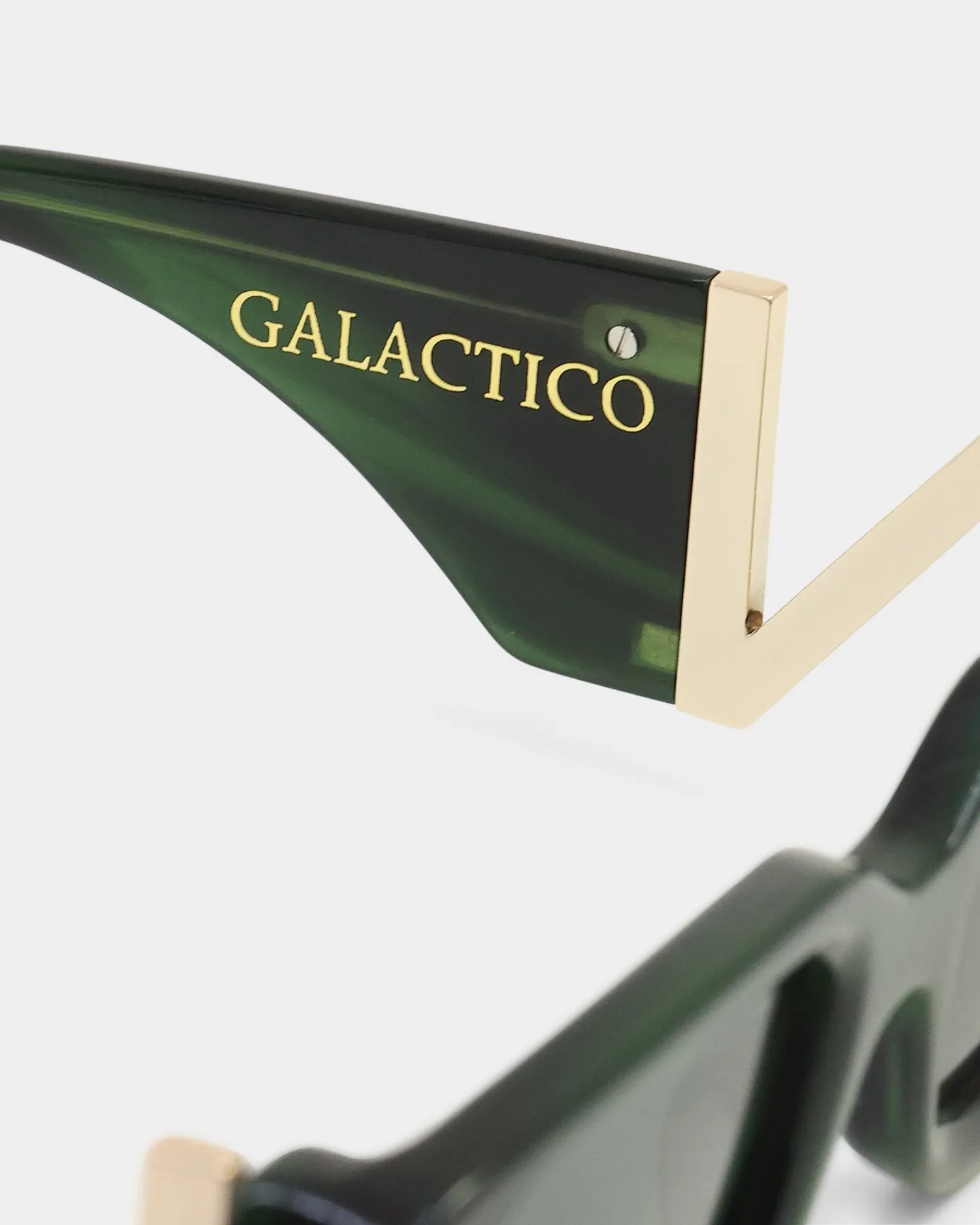 NUQE Elevare Sunglasses Green/Gold