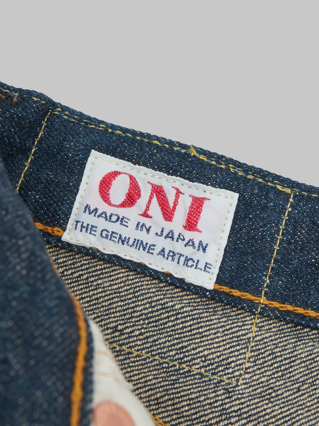 ONI Denim 200 Ishikawadai 15oz Wide Straight Jeans