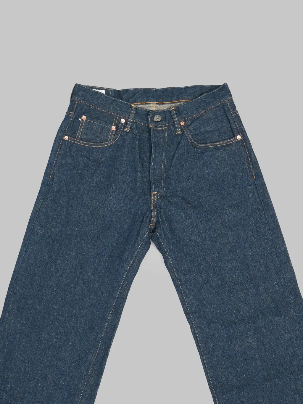 ONI Denim 200 Ishikawadai 15oz Wide Straight Jeans