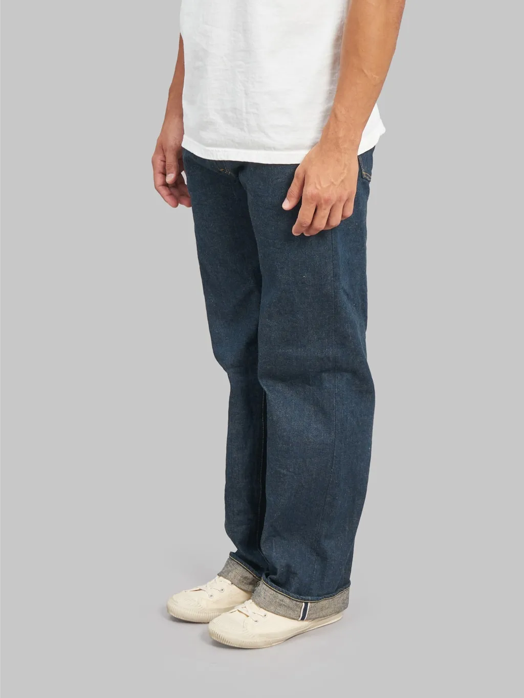 ONI Denim 200 Ishikawadai 15oz Wide Straight Jeans