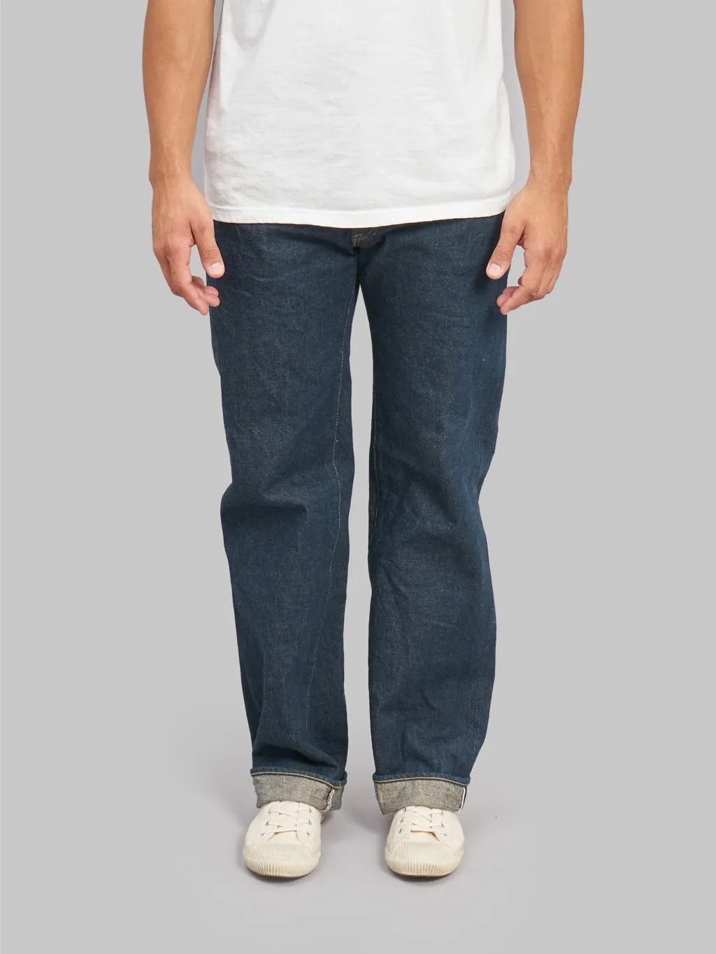 ONI Denim 200 Ishikawadai 15oz Wide Straight Jeans