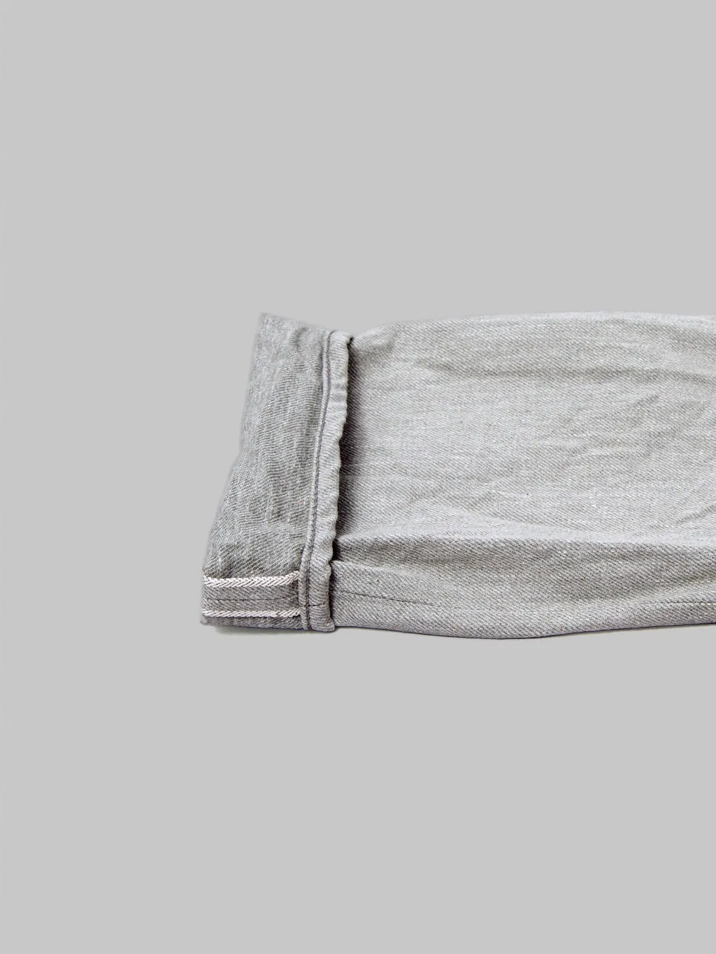 ONI Denim 622-MOKU 11ozMixed Grey Denim Relaxed Tapered Jeans