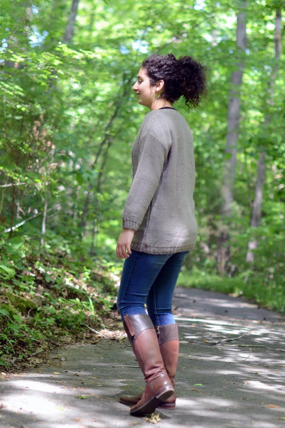 Pebbled Path Pullover