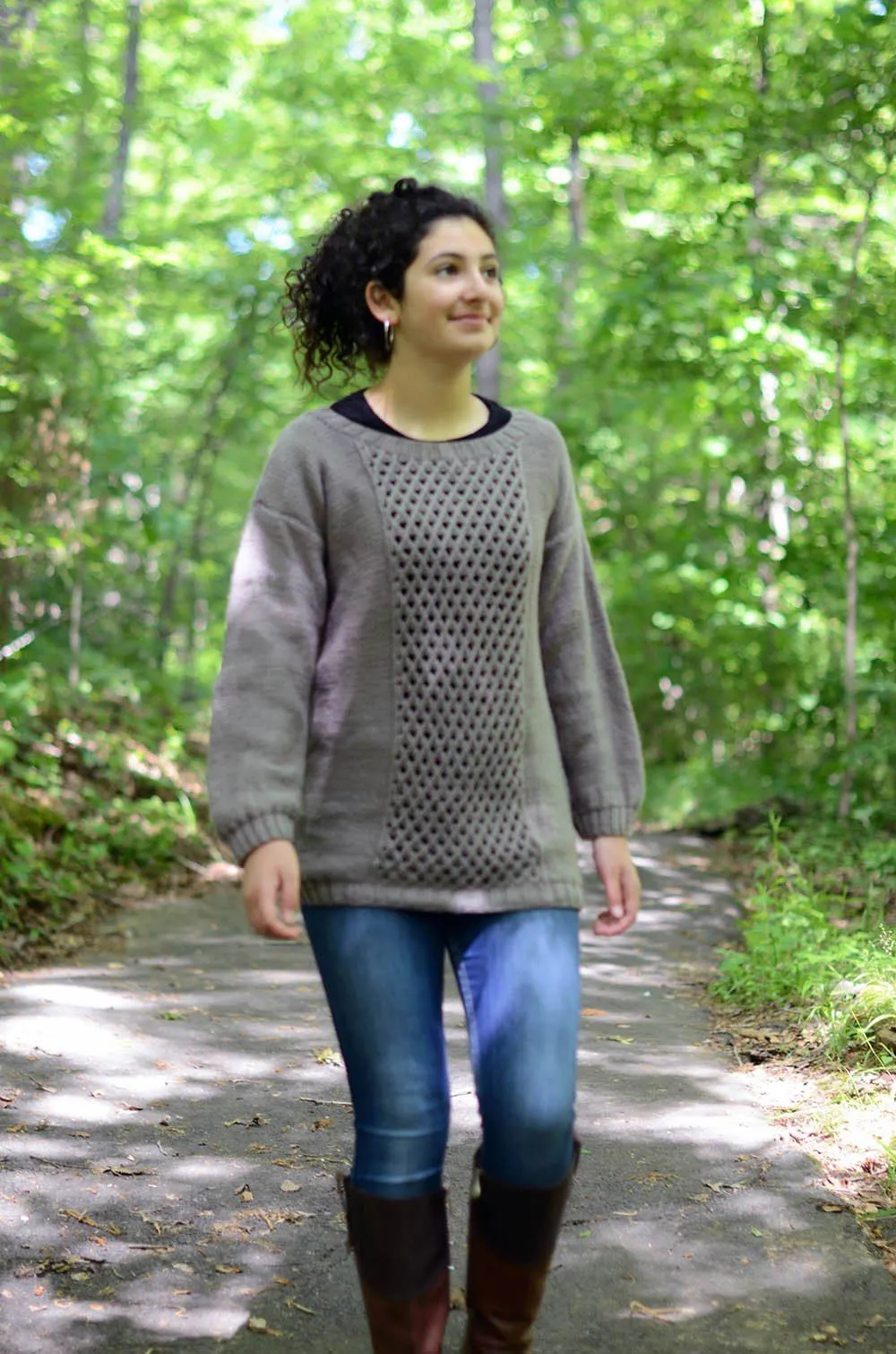 Pebbled Path Pullover