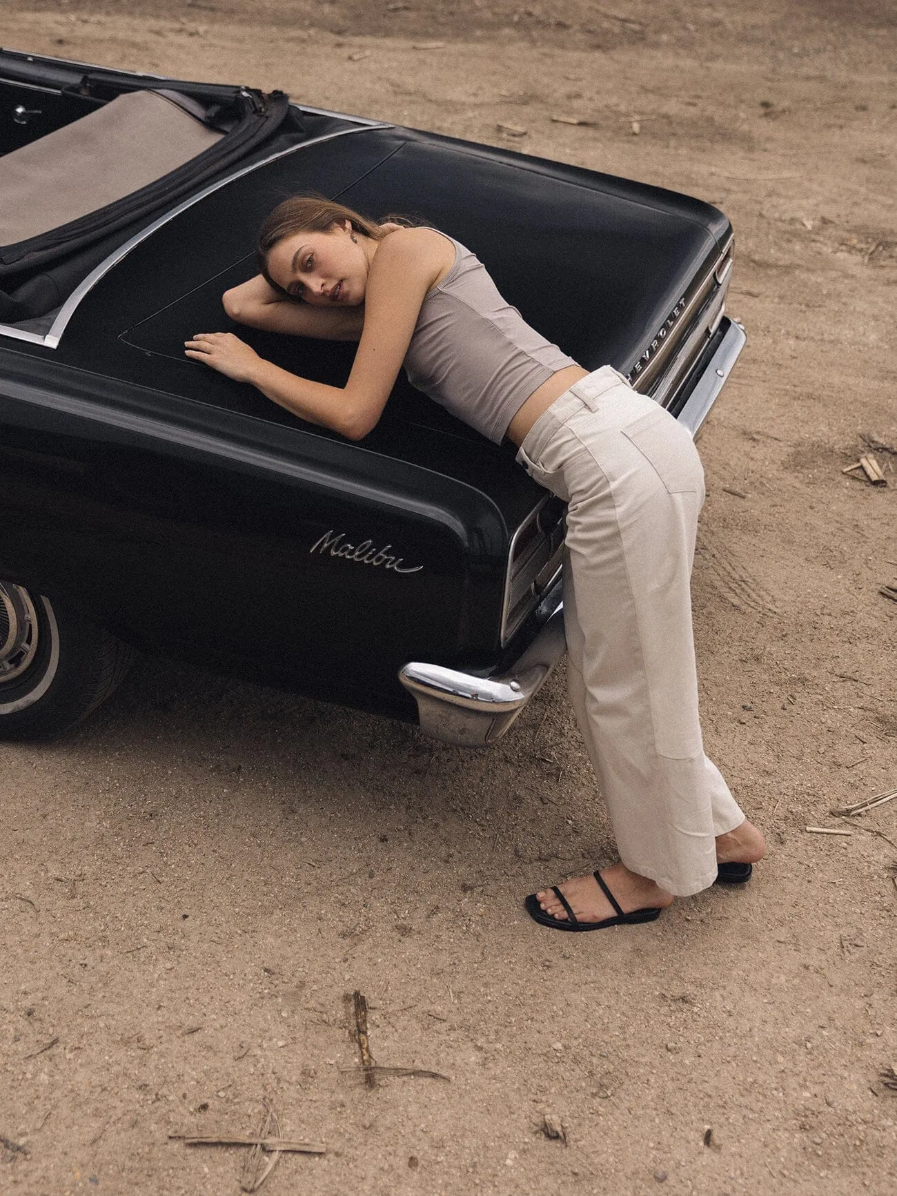 Pieces Billie Low Rise Baggy Jean - Alabaster